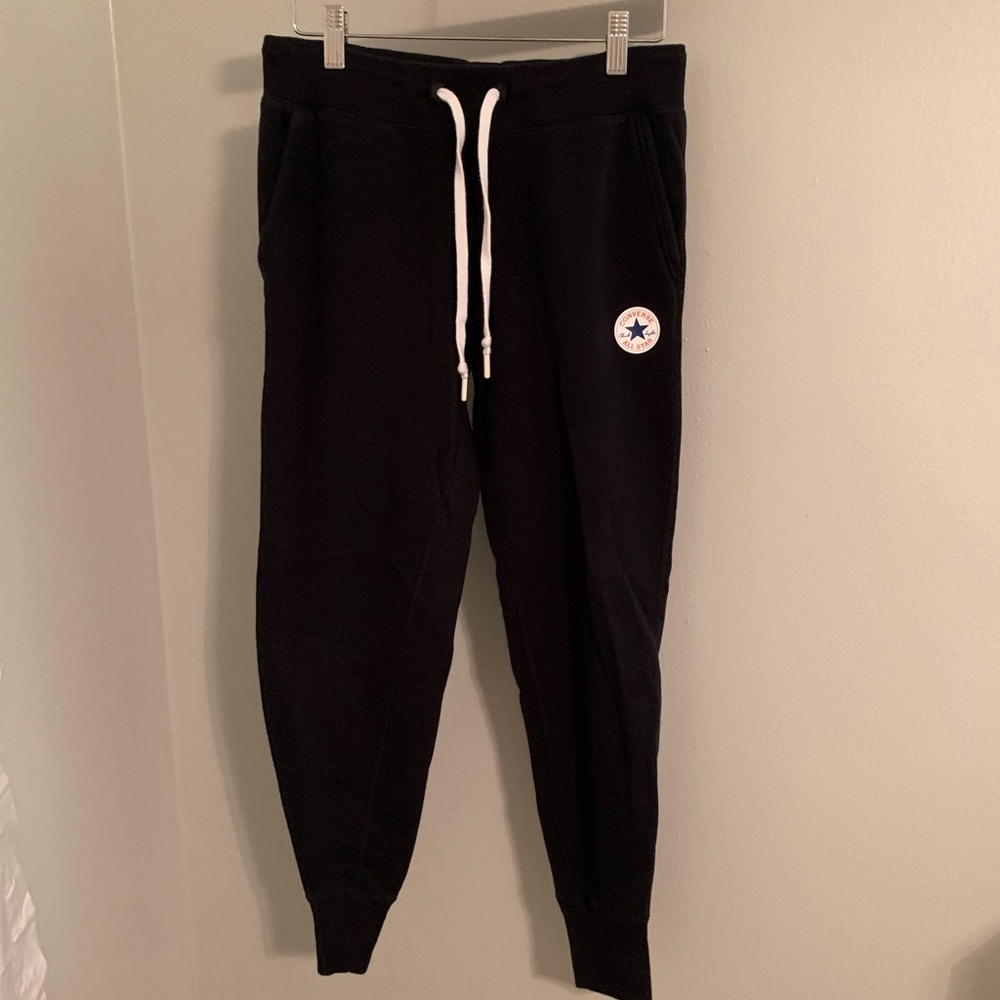 Converse Black Joggers